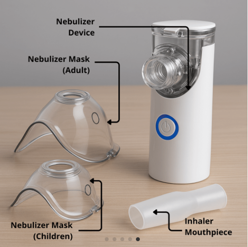 Nebu Ease device and accessories